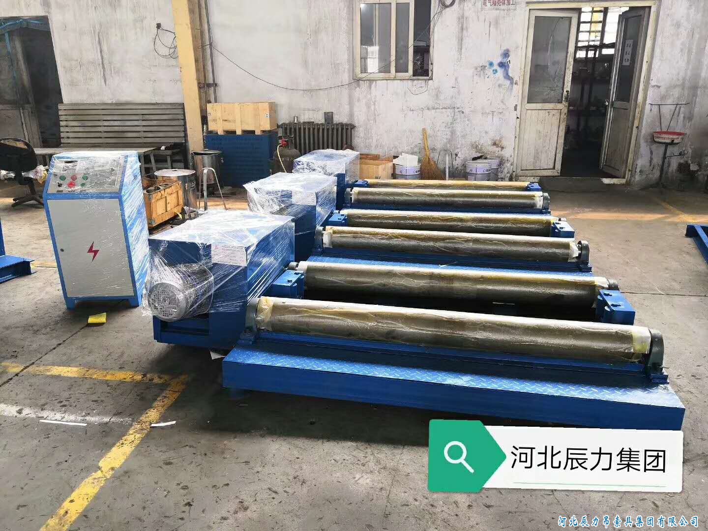 鋼絲繩纏放繩機器，鋼絲繩索具壓制機器，集體裝柜發(fā)貨